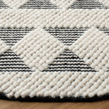Safavieh Natura 6'-0" x 6'-0" Rug in Ivory / Black