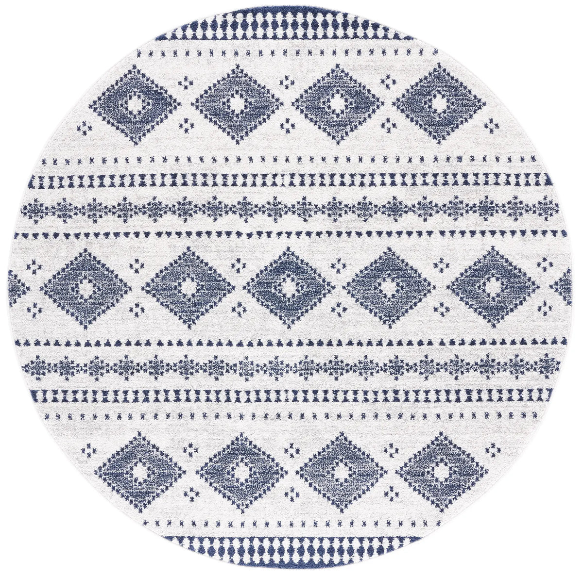 Safavieh Adirondack 6'-0" x 6'-0" Rug in Grey / Dark Grey