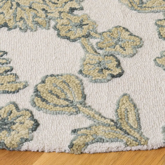 Safavieh Jardin 6'-0" x 6'-0" Rug in Ivory / Green