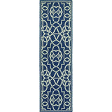 Oriental Weavers Sphinx Meridian 2205B Navy / Ivory Rugs - runner