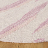 Safavieh Ebony 6'-0" x 6'-0" Rug in Pink / Ivory