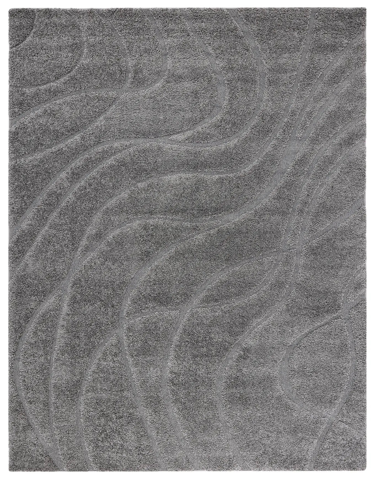 Safavieh Florida Shag 9'-6" x 13'-0" Rug in Grey / Grey