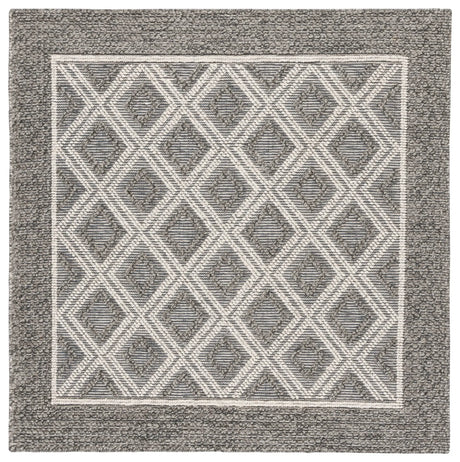 Safavieh Vermont 6'-0" x 6'-0" Rug in Grey / Ivory