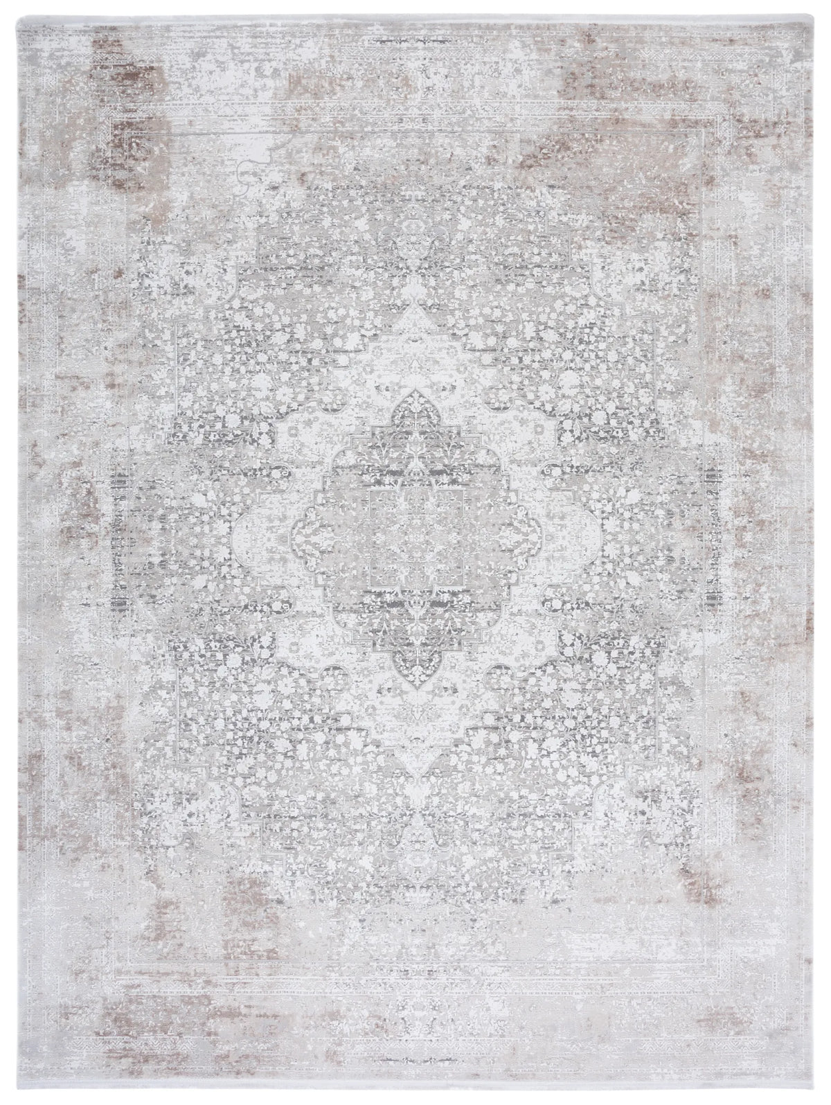 Safavieh Signature 400 10'-0" x 13'-0" Rug in Grey / Ivory