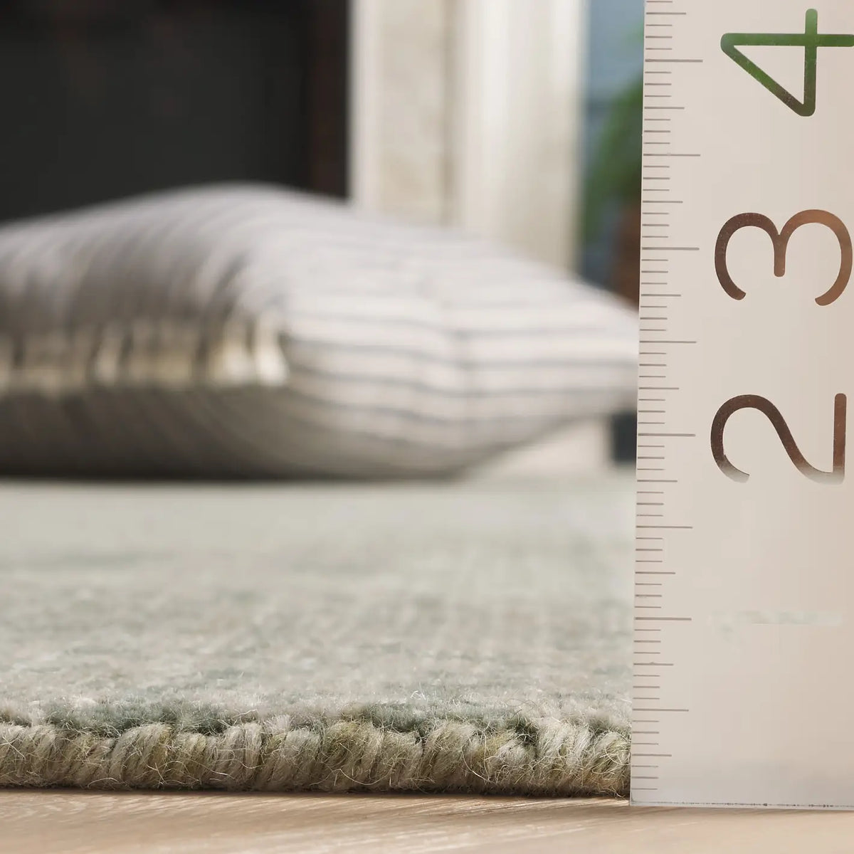 Safavieh Maharaja 4'-0" x 6'-0" Rug in Sage / Green