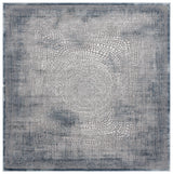 Safavieh Meadow 6'-7" x 6'-7" Rug in Blue / Ivory