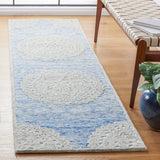 Safavieh Metro 2'-3" x 8'-0" Rug in Blue / Ivory