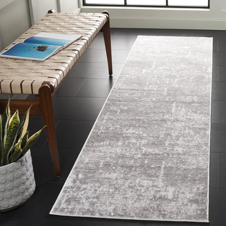 Safavieh Amelia 700 2'-2" x 10'-0" Rug in Ivory / Stone Grey