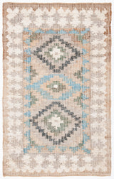 Safavieh Kilim 3'-0" x 5'-0" Rug in Blue / Ivory