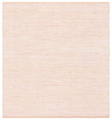 Safavieh Montauk 6'-0" x 6'-0" Rug in Red / Ivory