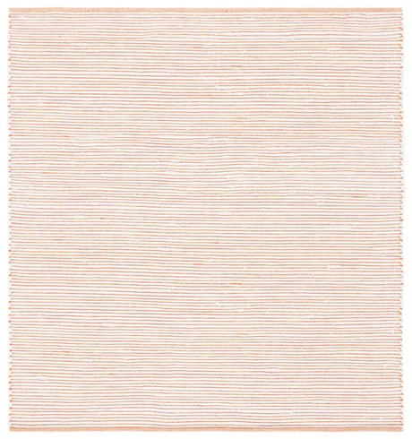 Safavieh Montauk 6'-0" x 6'-0" Rug in Red / Ivory