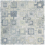 Safavieh Marquee 6'-0" x 6'-0" Rug in Ivory / Blue