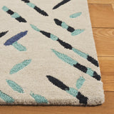 Safavieh Metro 4'-0" x 6'-0" Rug in Grey / Blue