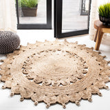 Safavieh Natural Fiber 3'-0" x 3'-0" Rug in Natural