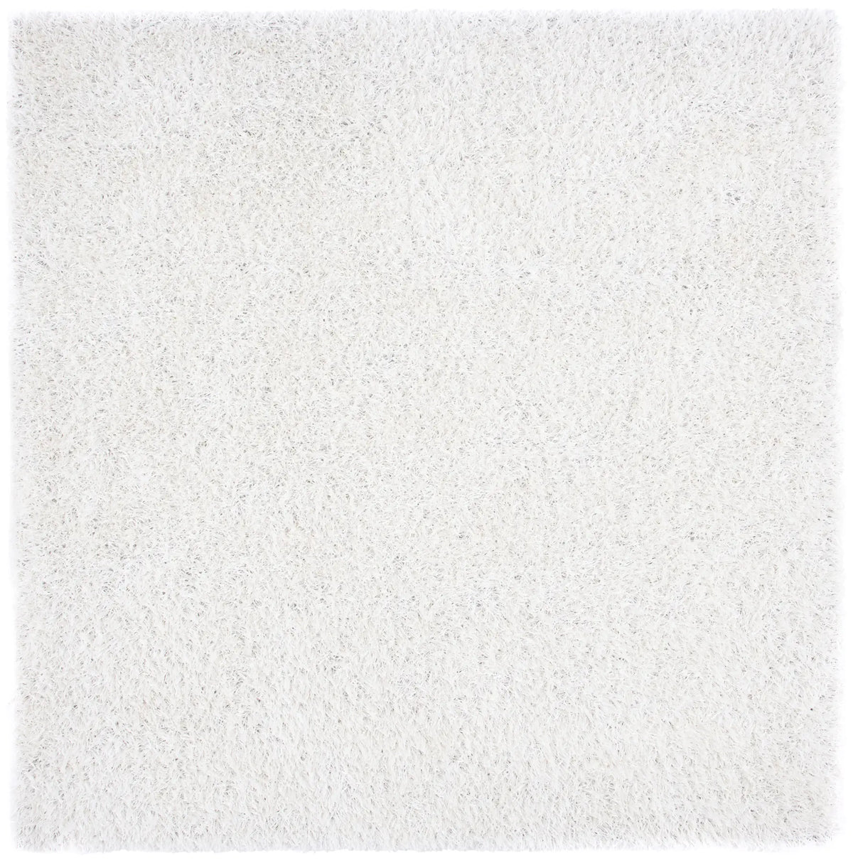 Safavieh Shag 7'-0" x 7'-0" Rug in Off White / Off White