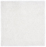 Safavieh Shag 7'-0" x 7'-0" Rug in Off White / Off White