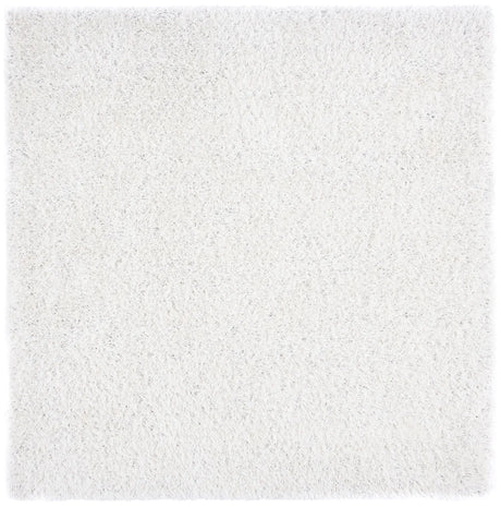 Safavieh Shag 7'-0" x 7'-0" Rug in Off White / Off White