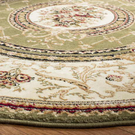 Safavieh Lyndhurst 5'-3" x 5'-3" Rug in Sage / Ivory