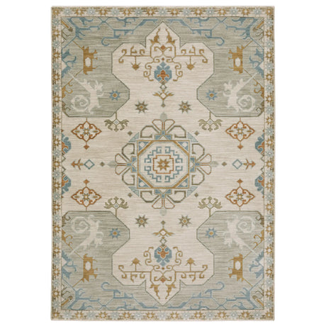 Oriental Weavers Sphinx Maeve MAE09 Grey Rugs - main flat