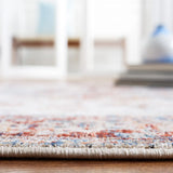Safavieh Heirloom 700 4'-0" x 6'-0" Rug in Ivory / Blue Rust