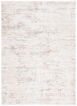 Safavieh Ravine Shag 4'-0" x 6'-0" Rug in Beige / Ivory