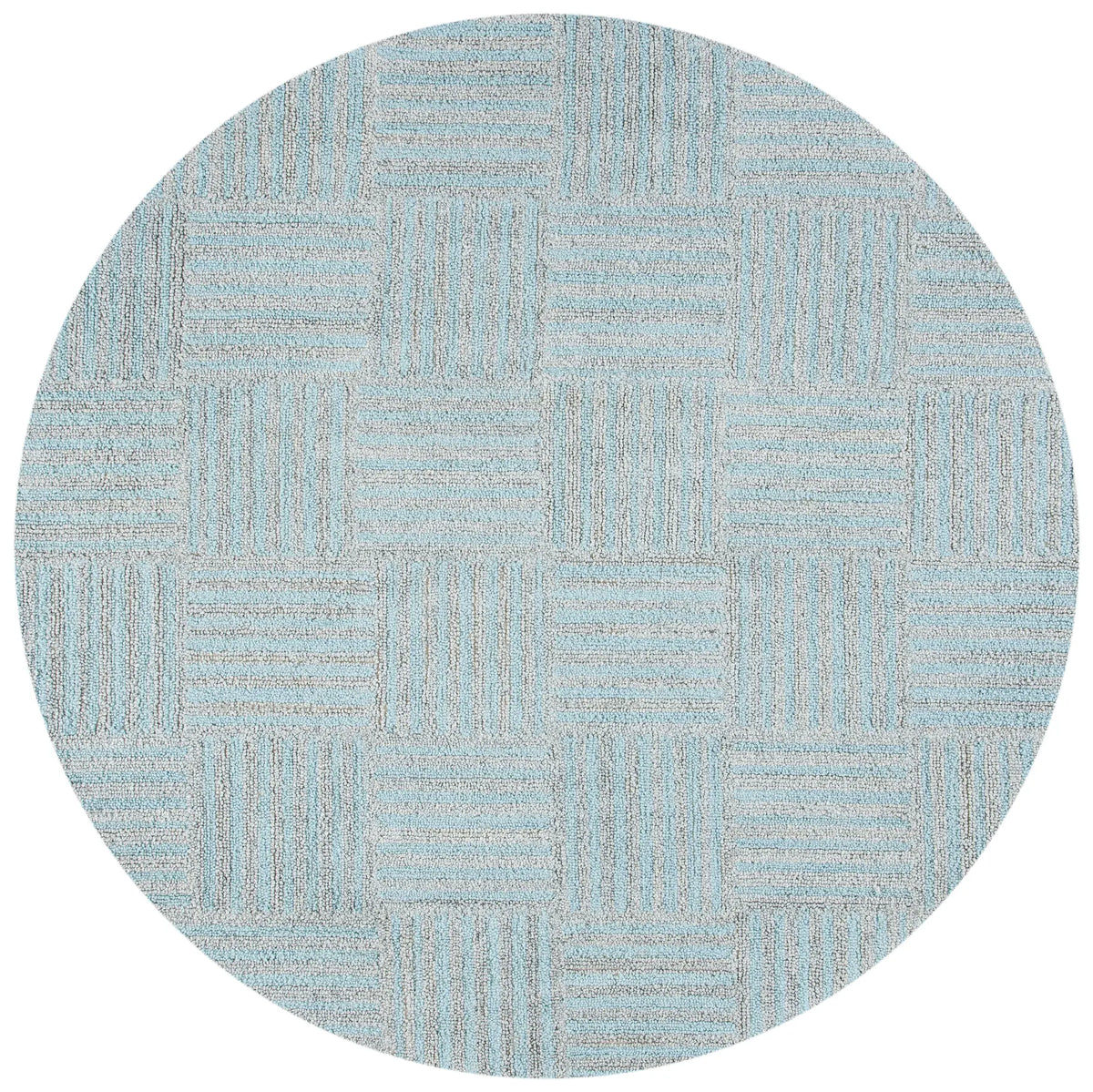 Safavieh Abstract 6'-0" x 6'-0" Rug in Blue / Grey
