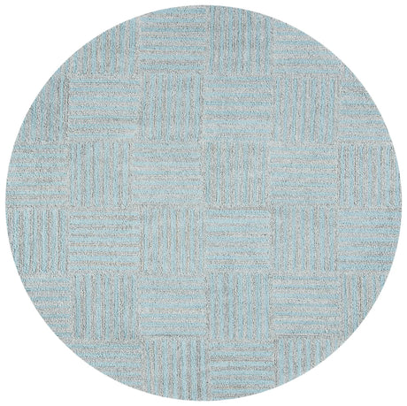 Safavieh Abstract 6'-0" x 6'-0" Rug in Blue / Grey
