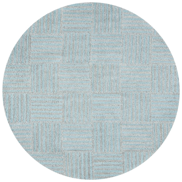 Safavieh Abstract 6'-0" x 6'-0" Rug in Blue / Grey