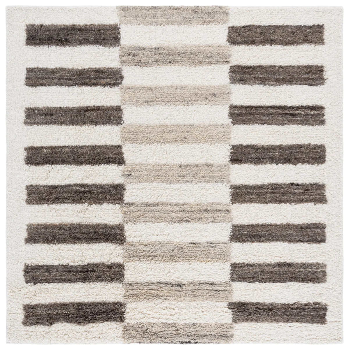 Safavieh Vermont 6'-0" x 6'-0" Rug in Ivory / Grey