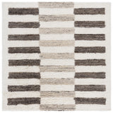 Safavieh Vermont 6'-0" x 6'-0" Rug in Ivory / Grey