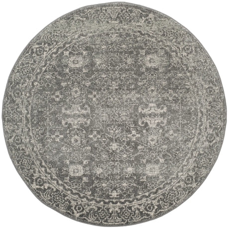 Safavieh Evoke 5'-3" x 5'-3" Rug in Grey / Ivory