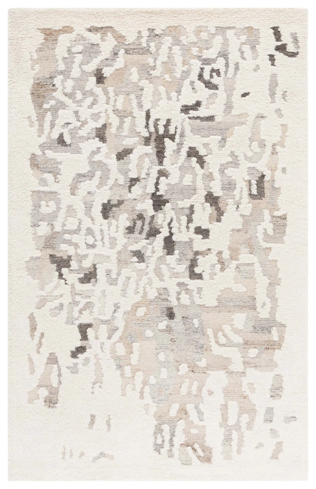 Safavieh Casablanca 4'-0" x 6'-0" Rug in Beige / Ivory
