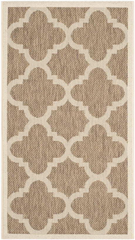 Safavieh Courtyard 2'-0" x 3'-7" Rug in Brown