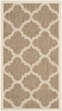 Safavieh Courtyard 2'-0" x 3'-7" Rug in Brown