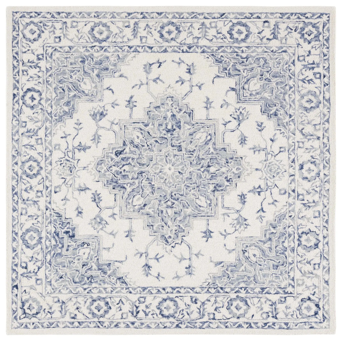 Safavieh Metro 6'-0" x 6'-0" Rug in Blue / Ivory