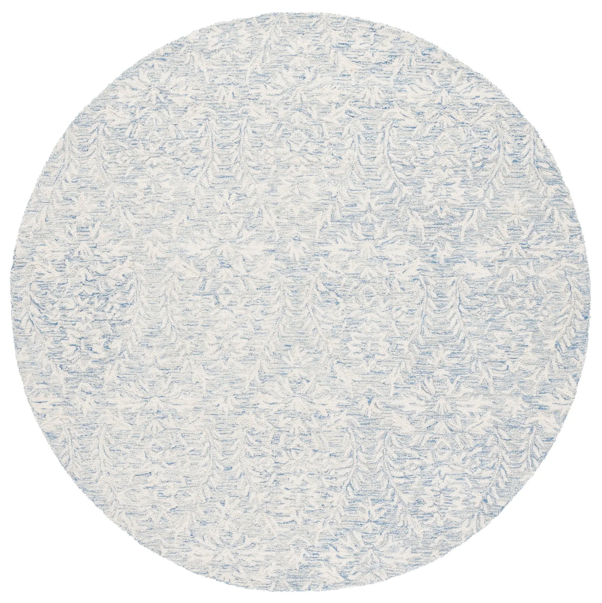 Safavieh Ebony 6'-0" x 6'-0" Rug in Blue / Ivory
