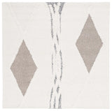 Safavieh Casablanca 6'-0" x 6'-0" Rug in Ivory / Brown