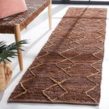 Safavieh Vintage Leather 2'-3" x 11'-0" Rug in Brown / Natural