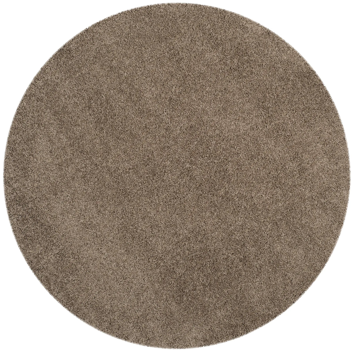 Safavieh Sgl-Laguna Shag 6'-7" x 6'-7" Rug in Taupe