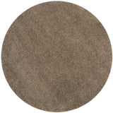 Safavieh Sgl-Laguna Shag 6'-7" x 6'-7" Rug in Taupe