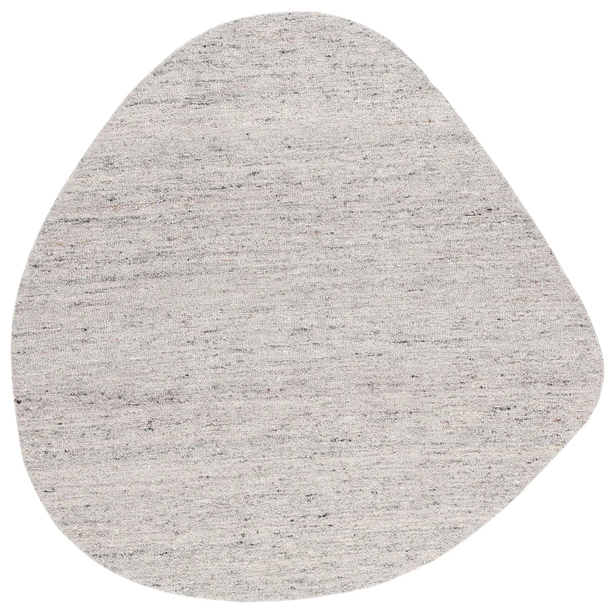 Safavieh Novelty 5'-0" x 5'-0" Rug in Grey / Black