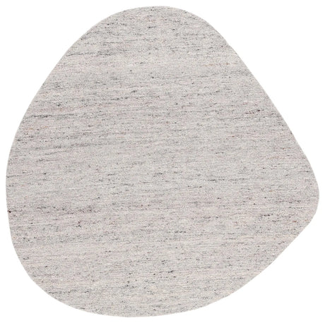 Safavieh Novelty 5'-0" x 5'-0" Rug in Grey / Black