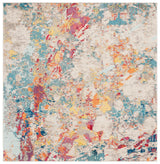 Safavieh Monaco 6'-7" x 6'-7" Rug in Ivory / Multi