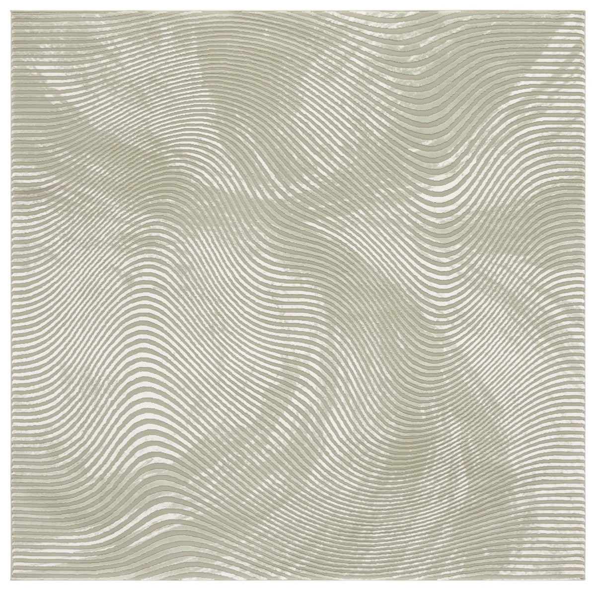 Safavieh Revive 6'-7" x 6'-7" Rug in Sage / Ivory