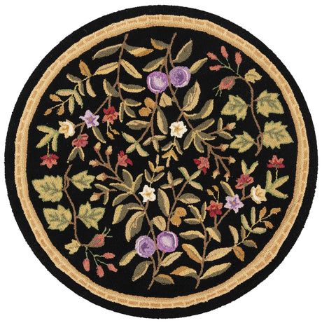 Safavieh Chelsea 4'-0" x 4'-0" Rug in Black