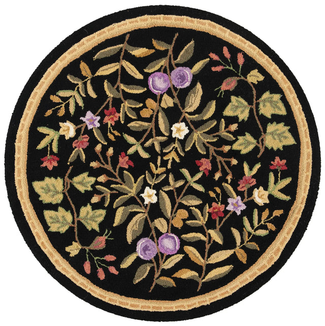 Safavieh Chelsea 4'-0" x 4'-0" Rug in Black