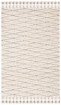 Safavieh Casablanca 4'-0" x 6'-0" Rug in Ivory / Brown