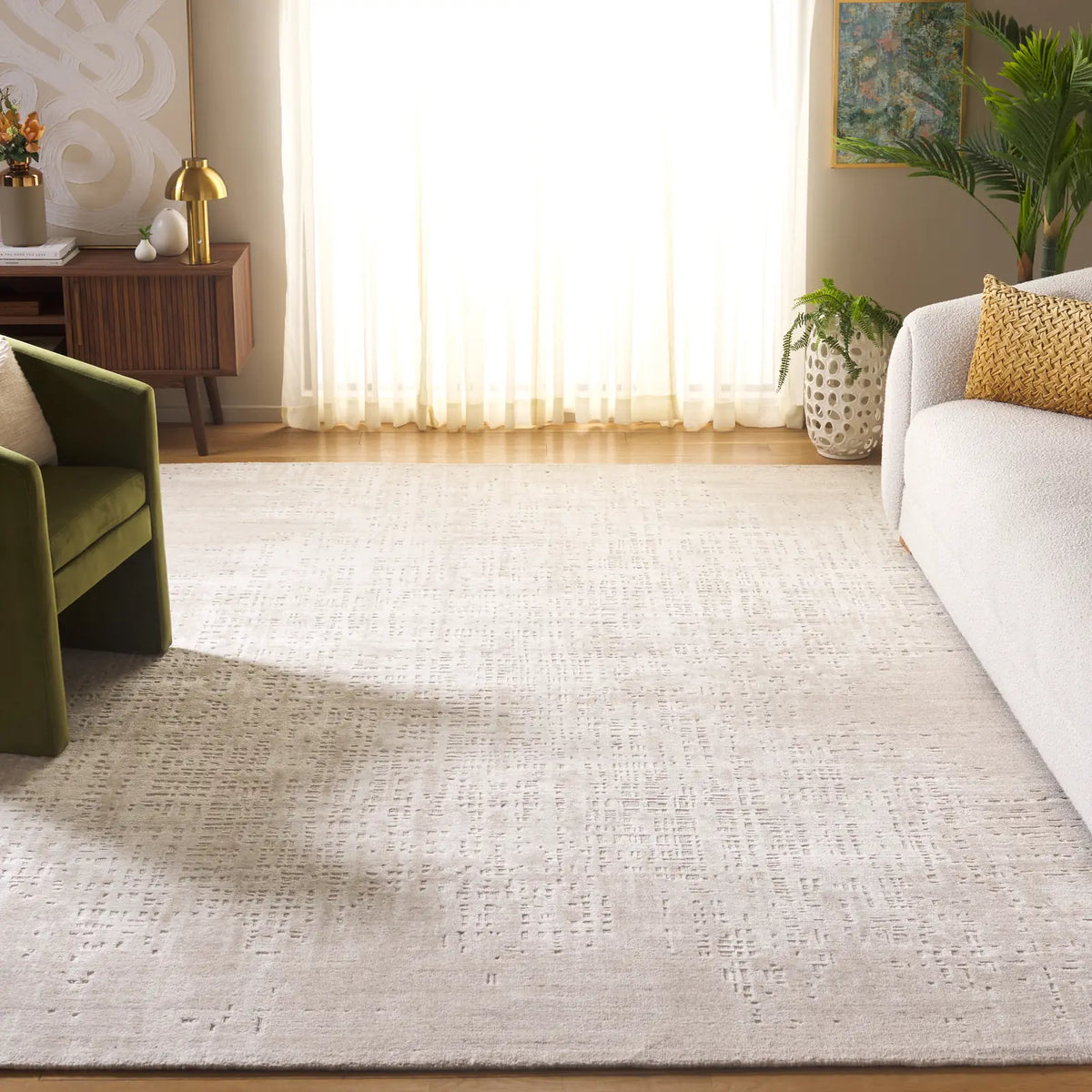 Safavieh Mirage 10'-0" x 14'-0" Rug in Ivory / Beige