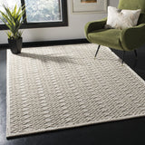 Safavieh Trace 4'-0" x 6'-0" Rug in Grey / Black
