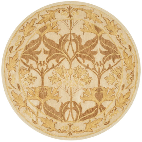 Safavieh Antiquity 6'-0" x 6'-0" Rug in Beige / Gold